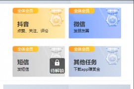 短视频点赞运营版+大转盘机器人全新UI抖音微信爱点赞任务悬赏众人帮爱分享赚钱平台