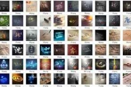 某宝付费购买的抖音热门直播姓氏签名头像PSD源码模板文件