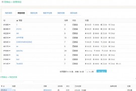 Thinkphp+Bootstrap项目管理系统源码 带安装说明