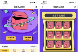 VUE源码盲盒商城系统盲盒抽奖源码盲盒H5小程序VUE源码